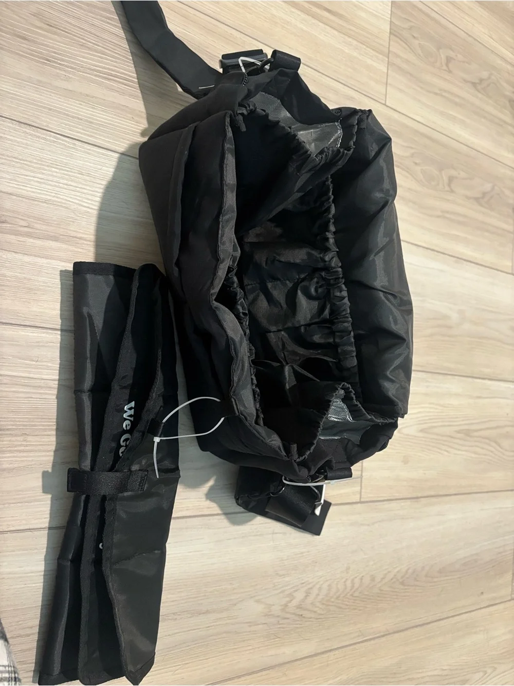 Huggies Roll & Stroll Crossbody Diaper Bag - Black